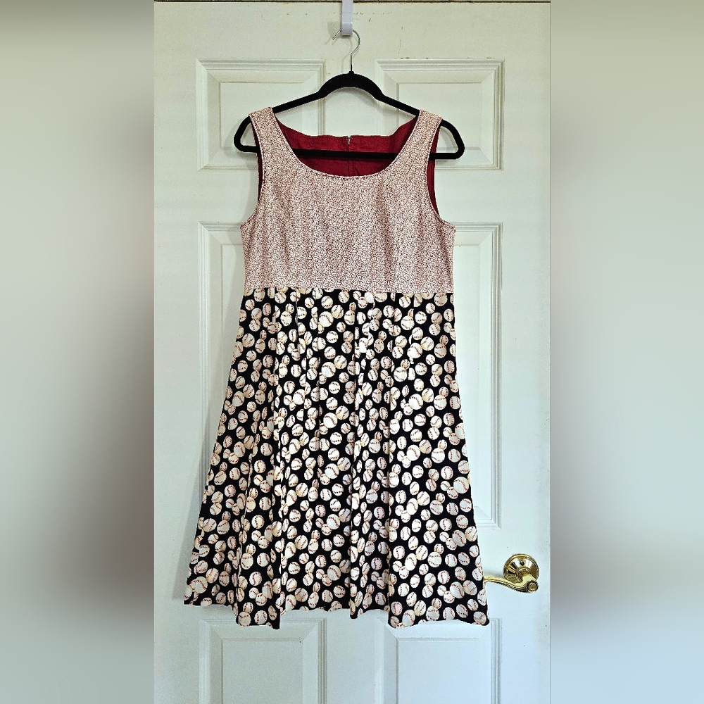 Baseball Theme Dress